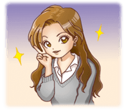 Campus-Life series "School Girls" sticker #1073782