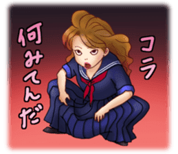 Campus-Life series "School Girls" sticker #1073785