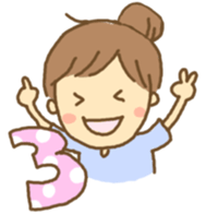 dango girl sticker #1074008