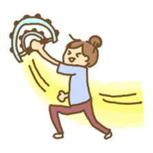 dango girl sticker #1074016