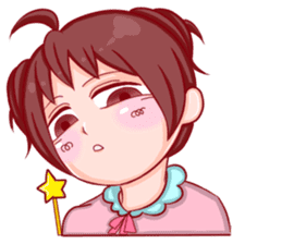 Disgusted sticker of Tekiko sticker #1074486