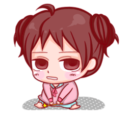 Disgusted sticker of Tekiko sticker #1074490