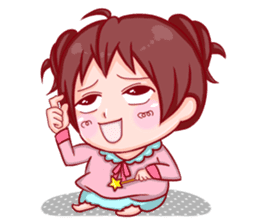 Disgusted sticker of Tekiko sticker #1074495