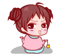 Disgusted sticker of Tekiko sticker #1074504