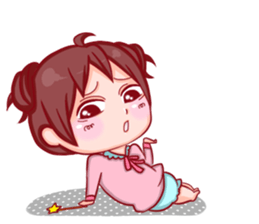 Disgusted sticker of Tekiko sticker #1074505