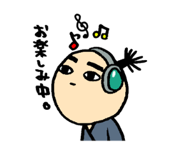 big eye samurai sticker #1075231