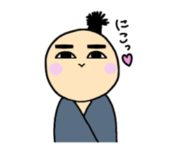 big eye samurai sticker #1075237