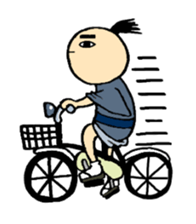 big eye samurai sticker #1075260