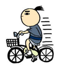 big eye samurai sticker #1075260