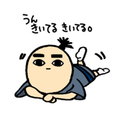 big eye samurai sticker #1075263