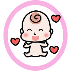 Baby cherring up expecting mother