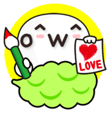 Utiwa de...Kaomoji vol.1 sticker #1076223