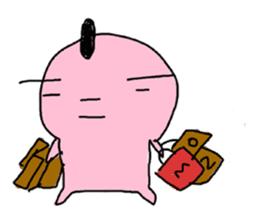 I have a lot of money. sticker #1076233