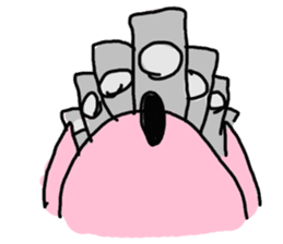 I have a lot of money. sticker #1076252