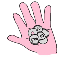 I have a lot of money. sticker #1076256