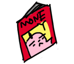 I have a lot of money. sticker #1076265