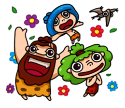 Stone Age Family sticker #1076590
