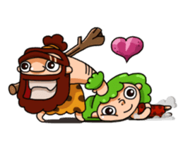 Stone Age Family sticker #1076596