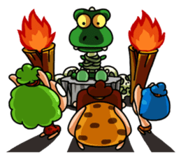 Stone Age Family sticker #1076610