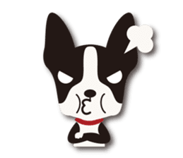 Dog Sticker vol.6 Boston terrier sticker #1077037
