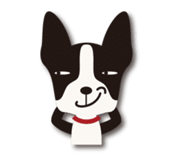 Dog Sticker vol.6 Boston terrier sticker #1077050