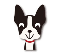 Dog Sticker vol.6 Boston terrier sticker #1077065