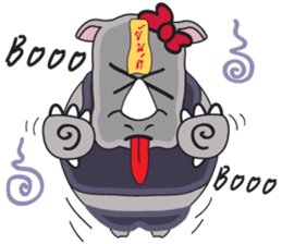 I'm A Rhyno Girl English Version sticker #1077137
