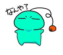 The alien speaks Kansai-ben. sticker #1077146