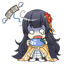 Komachi's everyday life sticker #1077374