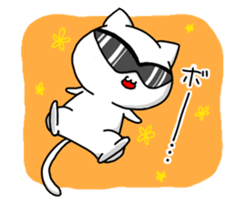 necomaru is a cat everyday sticker #1077735