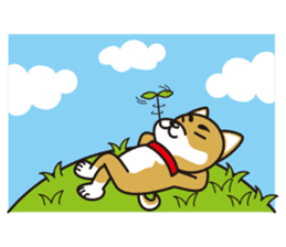 Dog Sticker vol.8 Shiba-Inu sticker #1077799