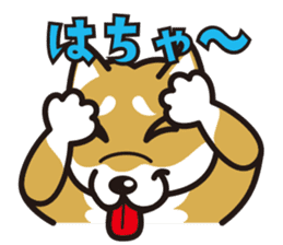 Dog Sticker vol.8 Shiba-Inu sticker #1077802