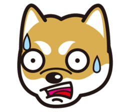 Dog Sticker vol.8 Shiba-Inu sticker #1077821