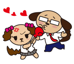 Dad loves daughter sticker #1078906
