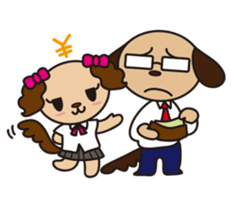 Dad loves daughter sticker #1078911