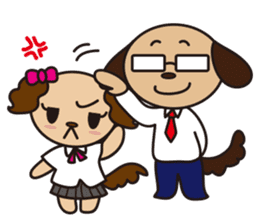 Dad loves daughter sticker #1078916