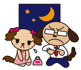 Dad loves daughter sticker #1078918