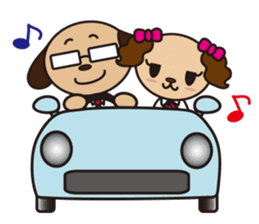 Dad loves daughter sticker #1078919