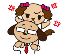 Dad loves daughter sticker #1078923
