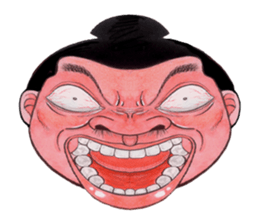 Sumo wrestler Man sticker #1079004