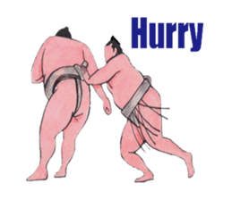 Sumo wrestler Man sticker #1079006