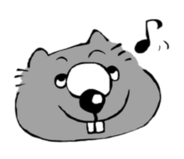 Wombat sticker #1079037