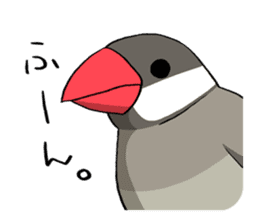 Java Sparrows Sticker sticker #1079173