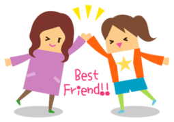 Colorful Girls sticker #1079215