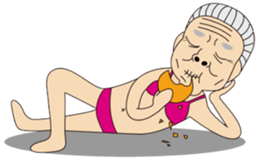 Emotional nana sticker #1079374