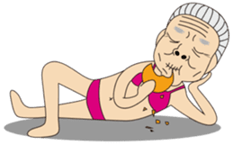 Emotional nana sticker #1079374