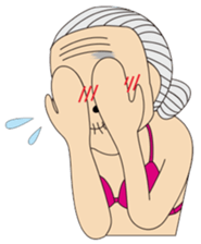 Emotional nana sticker #1079378