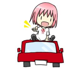 SAKURA with THE BEAR sticker #1079413