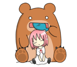 SAKURA with THE BEAR sticker #1079422