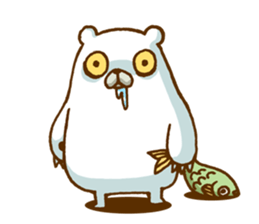 Hungry Bear sticker #1079426